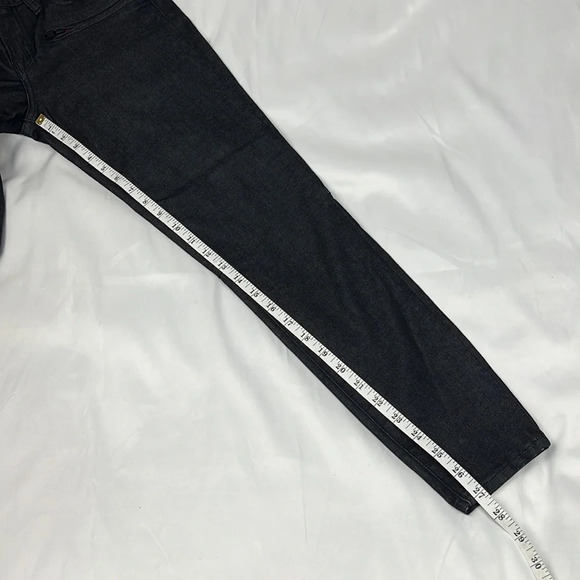 Etienne Marcel Los Angeles Dark Wash Zipper Moto Skinny Jean Size 26 - Picture 11 of 13